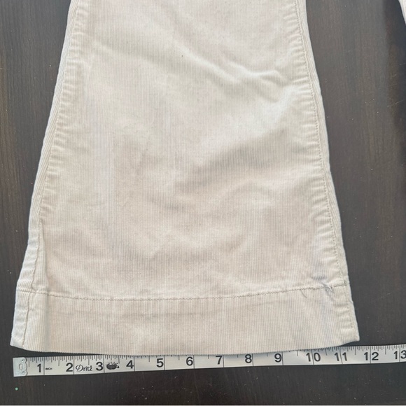 American Eagle Outfitters Cream Corduroy Pants - Picture 3 of 9